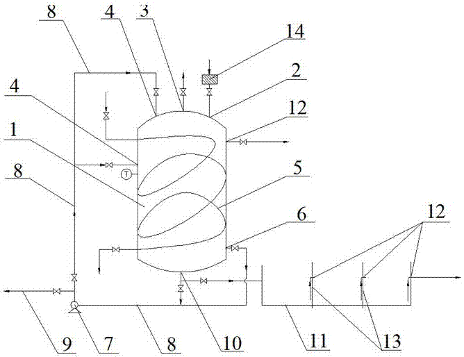 A kind of raw material oil pretreatment device for biodiesel production and its treatment method