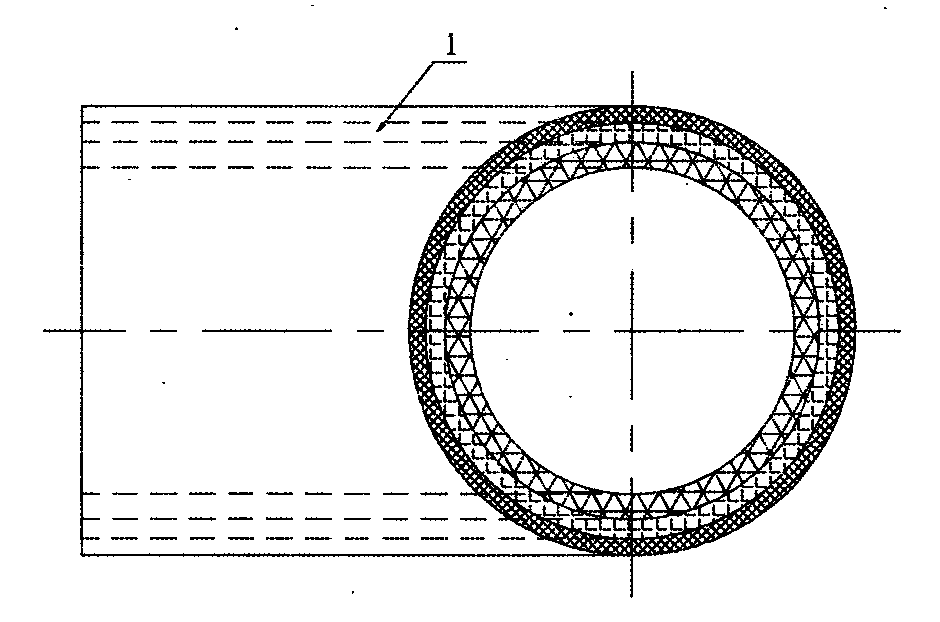 Processing method of multi-layer thermoplasticity plastic pipe