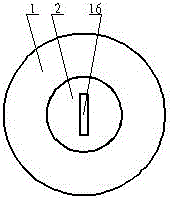 Mechanical antitheft lock with additional side lock