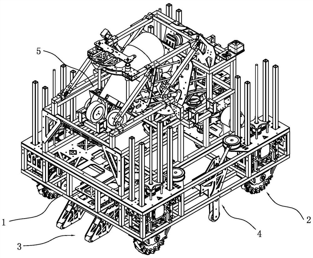 A complex terrain mobile robot