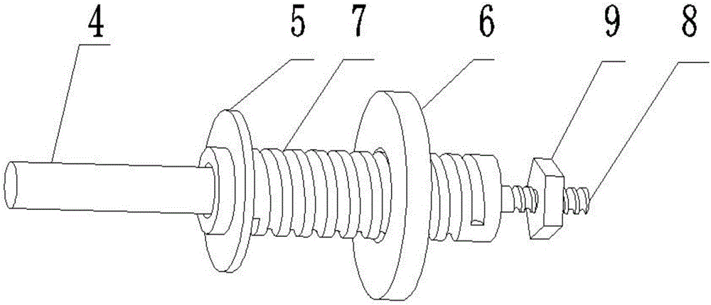 Bearing outer ring cleaning device
