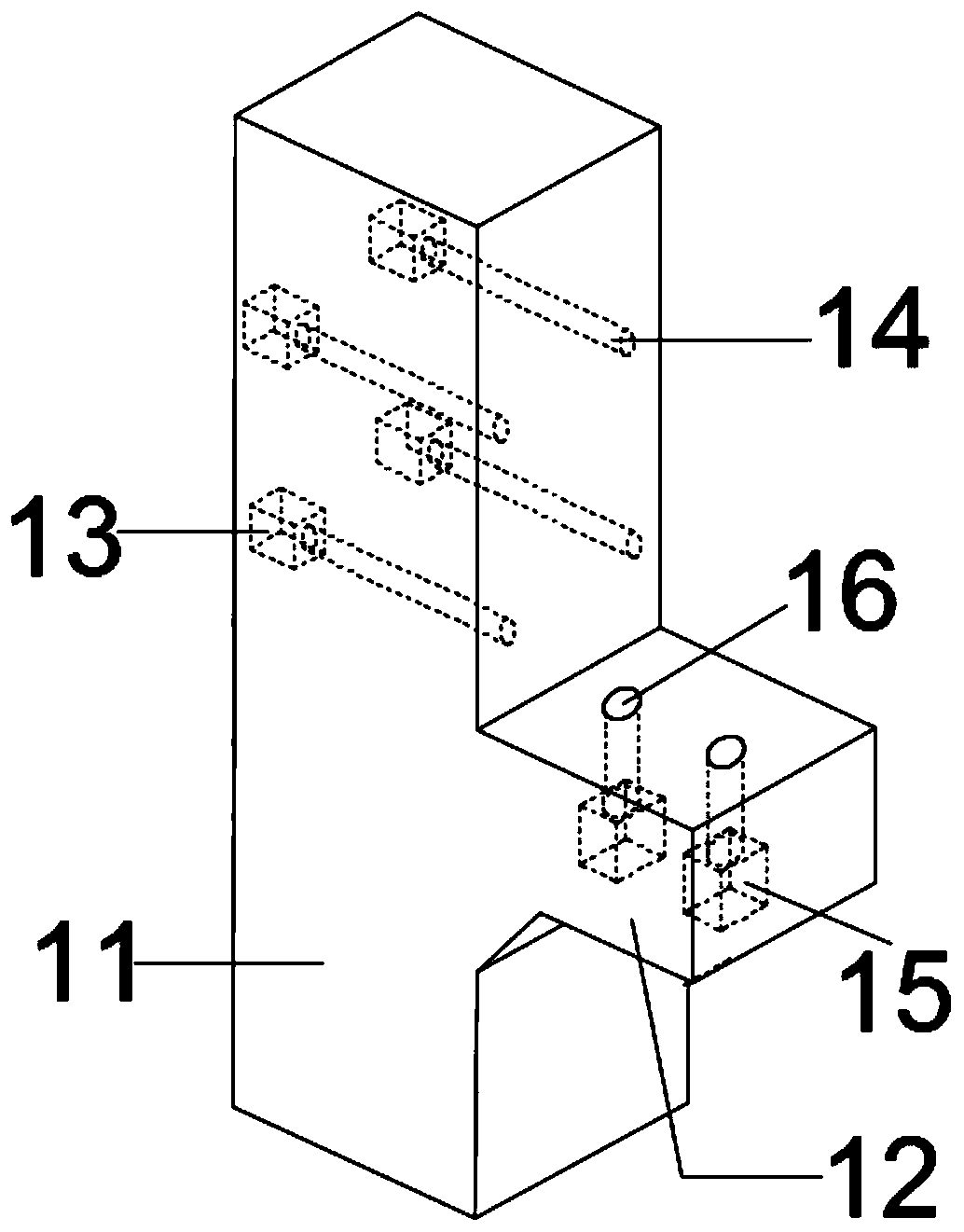 Earthquake-proof assembled concrete beam column connection method
