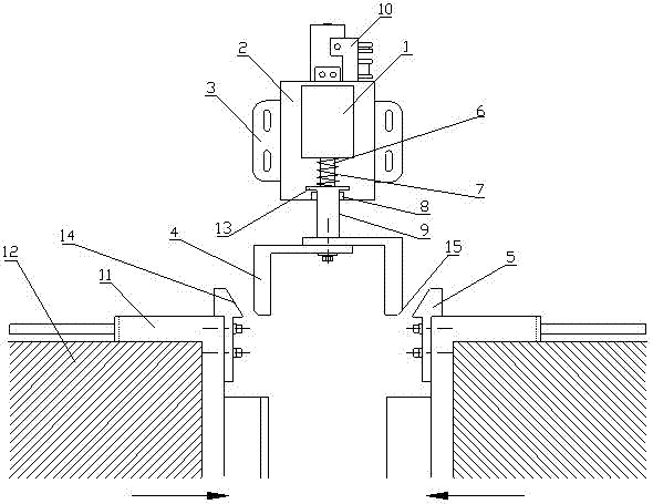 Self-lock device of sliding door