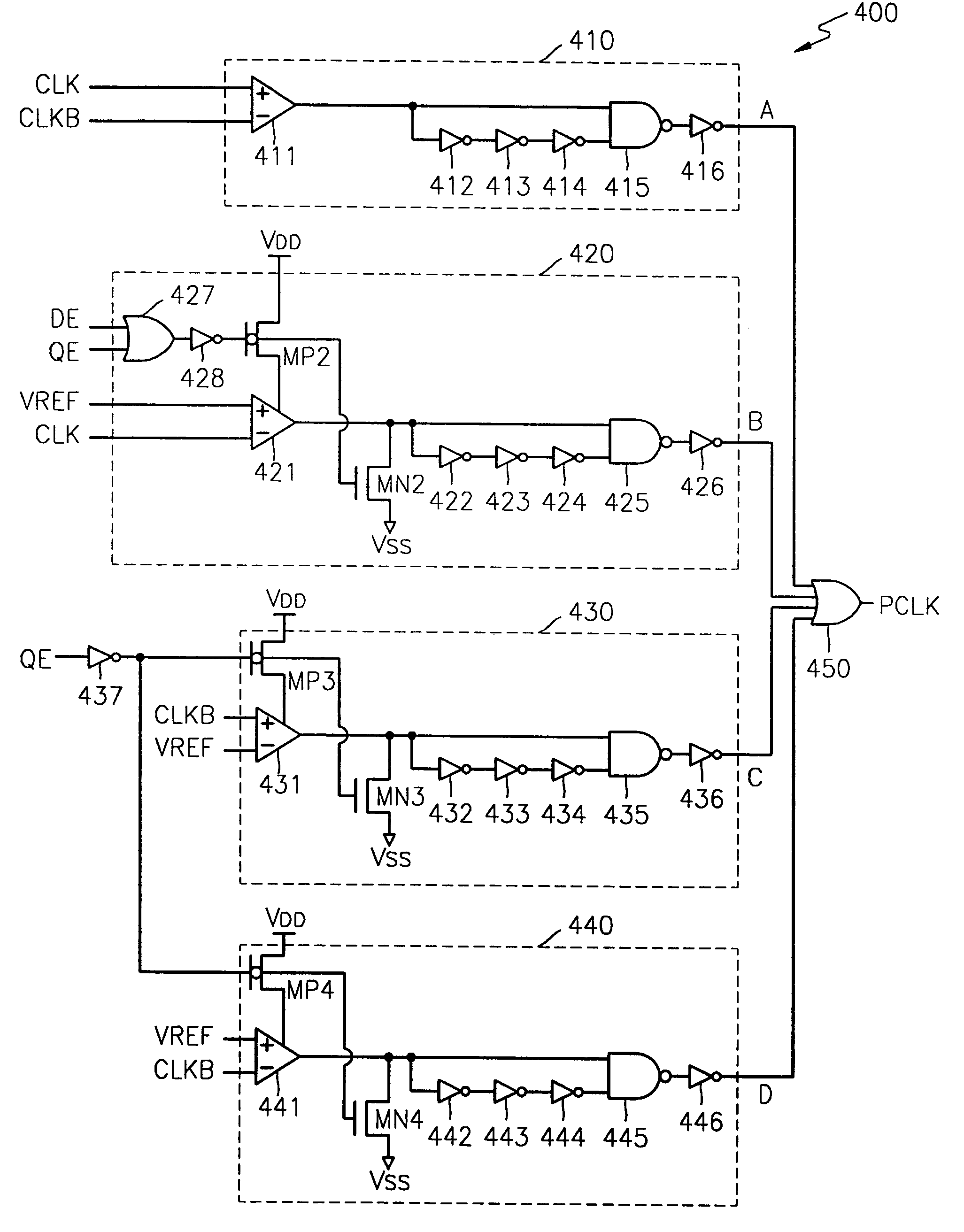 Semiconductor device comprising frequency multiplier of external clock and output buffer of test data and semiconductor test method