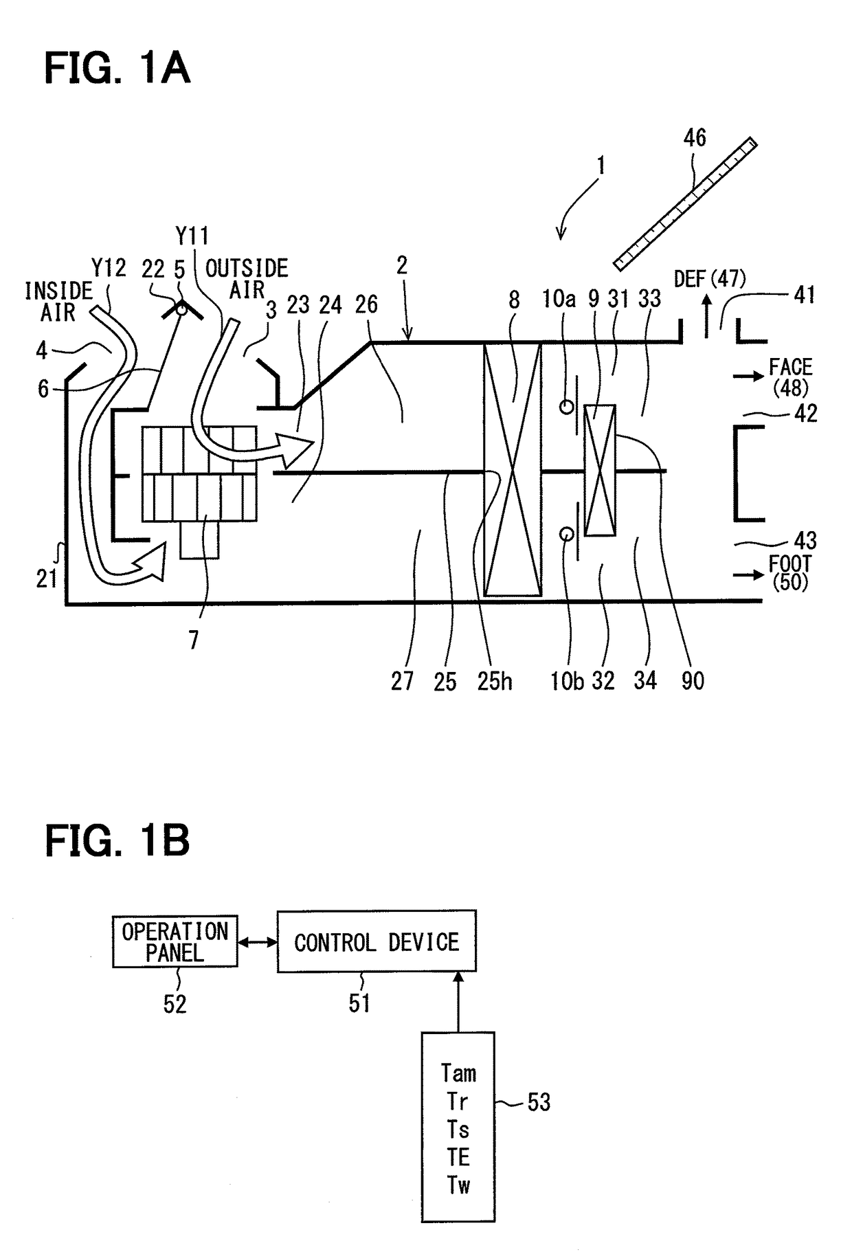 Air conditioning device for vehicle