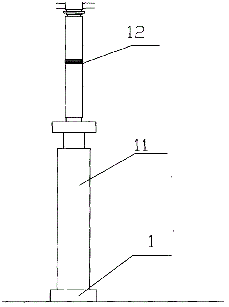 Modification method of soft connection structure between transformer and gis power distribution device