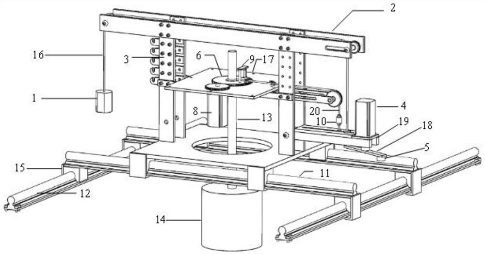 A multi-directional horizontal loading model test device for fan foundation