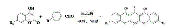 Coumarin derivative and its preparation method and application