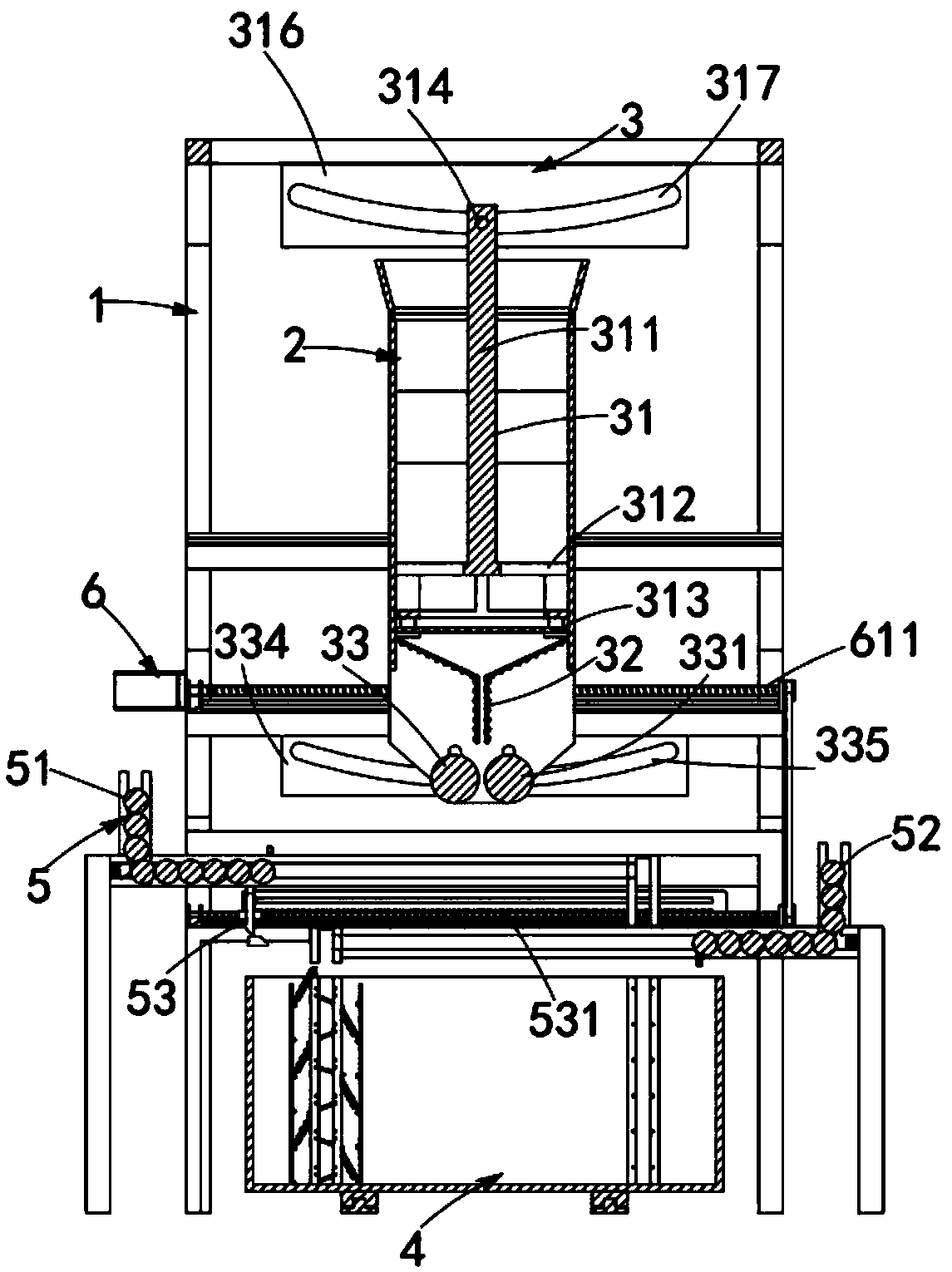 Novel sheet jelly quick shaping and processing system