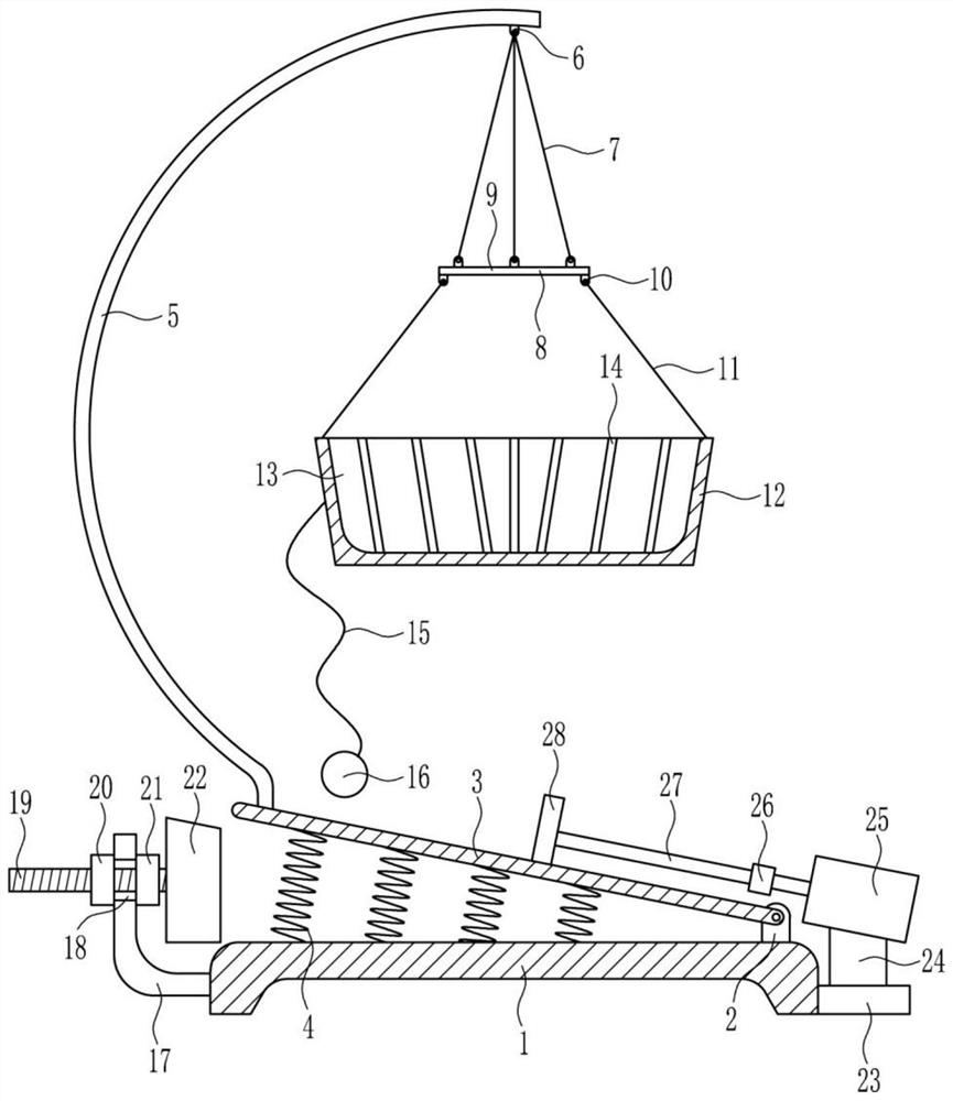 A medical baby hammock