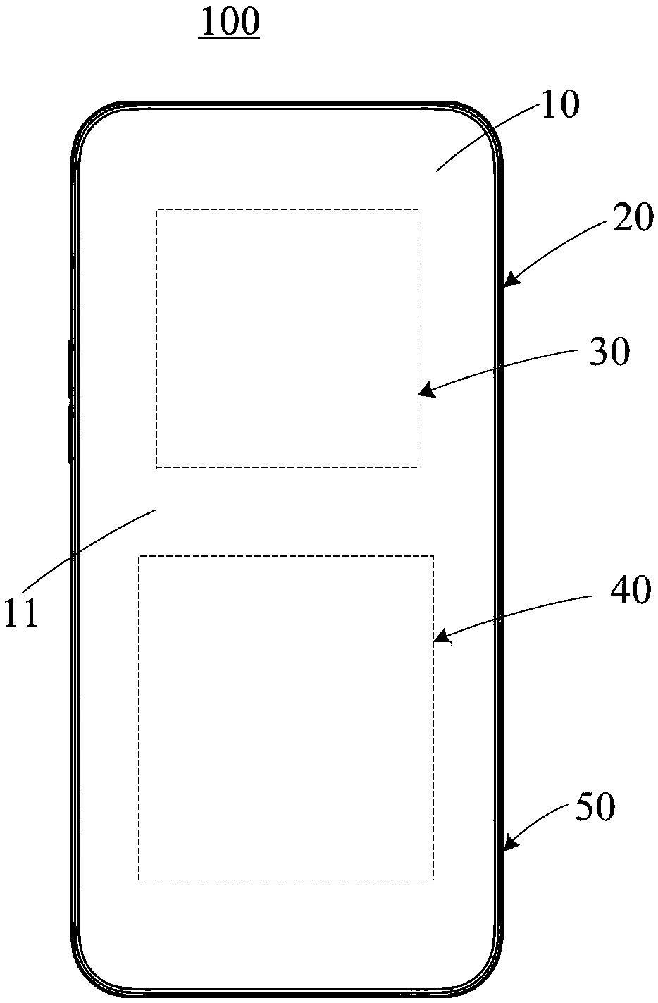 Antenna components and electronic equipment