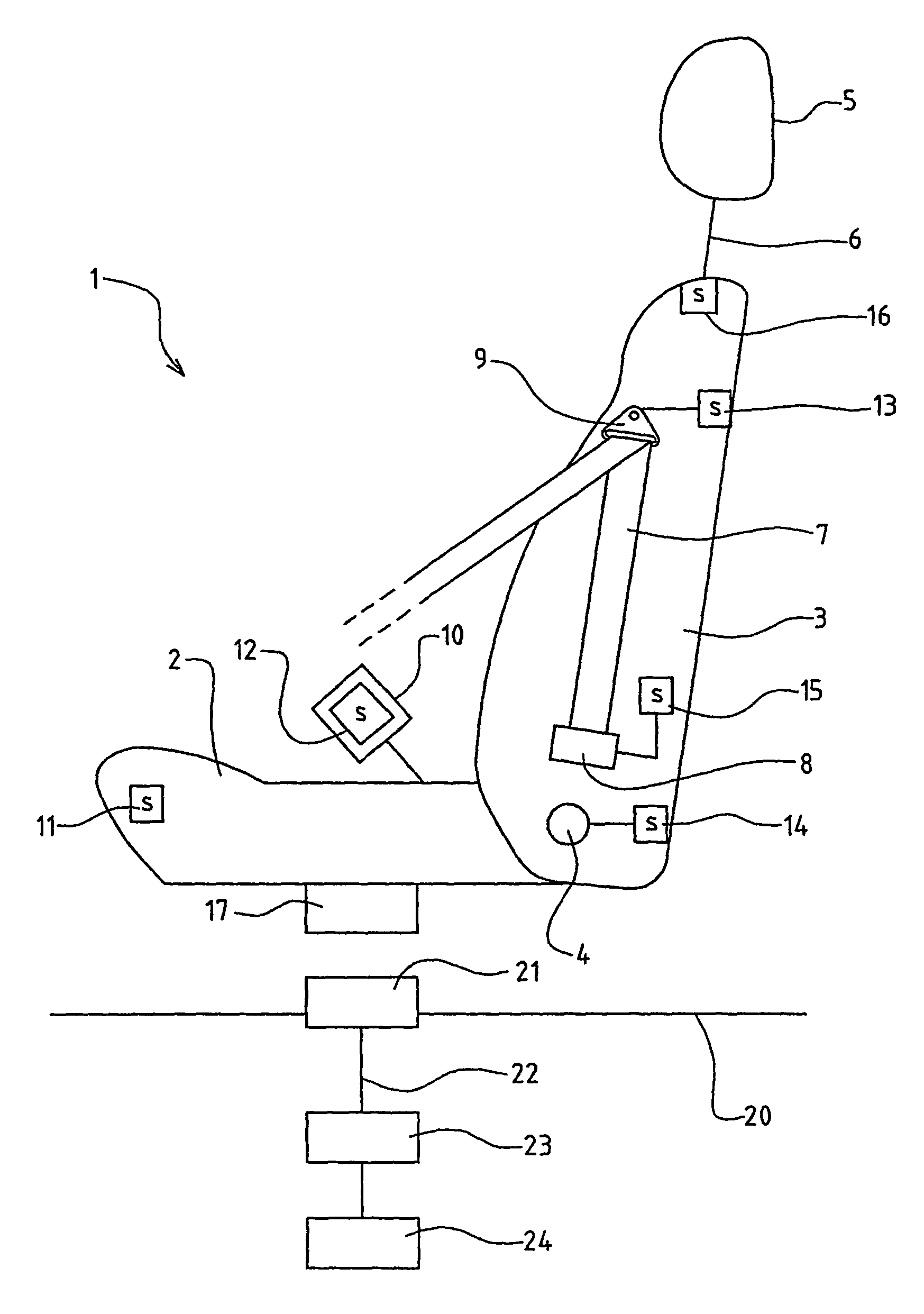 Movable or removable seat for a motor vehicle