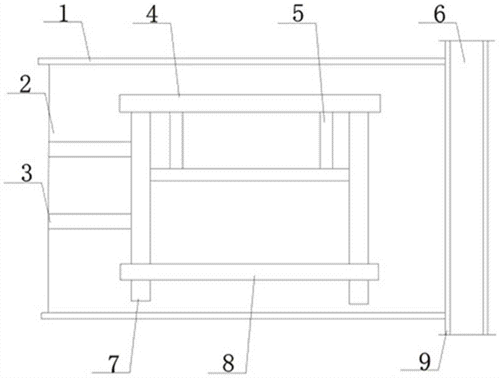 Shear wall strengthening structure