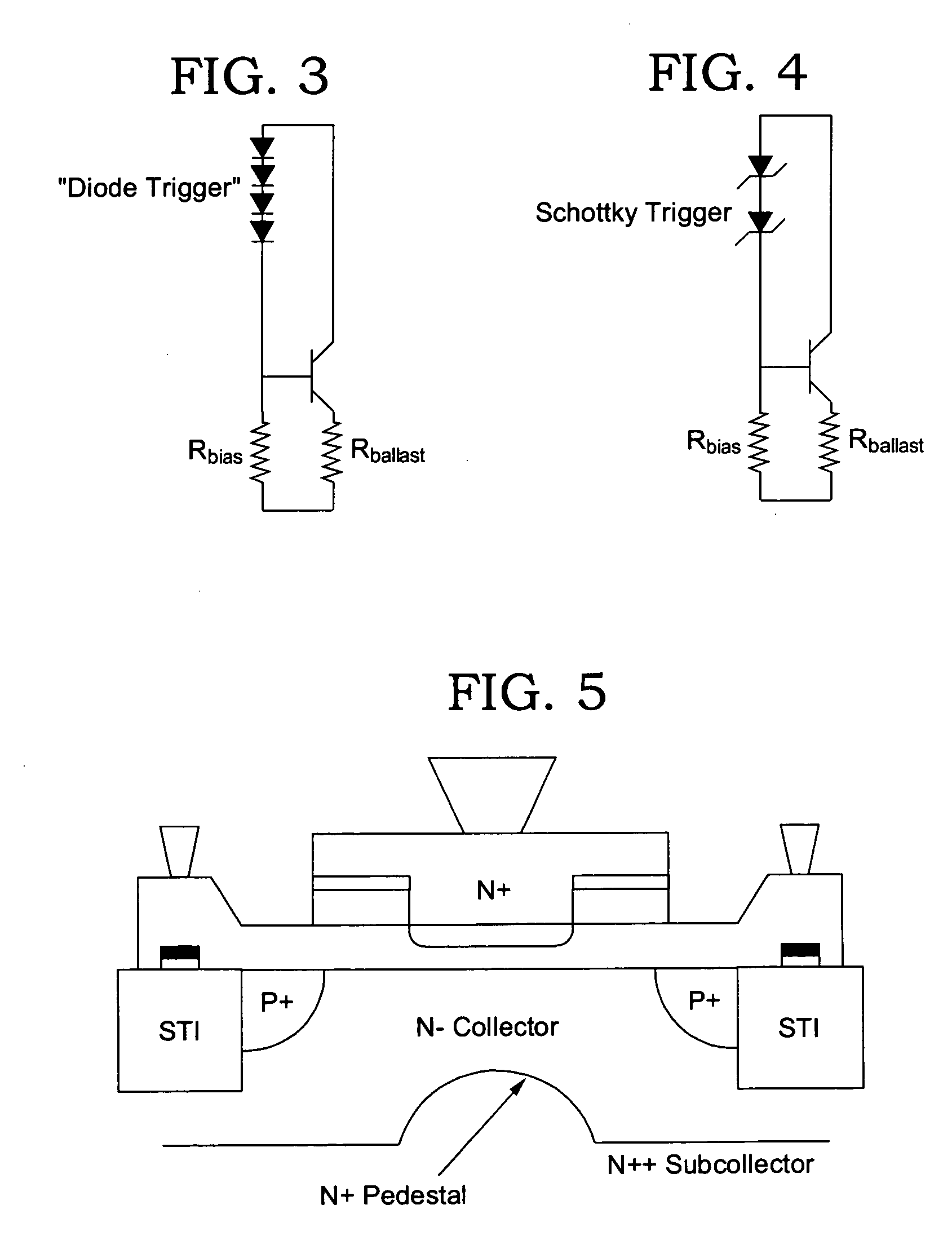 Electrostatic discharge input and power clamp circuit for high cutoff frequency technology radio frequency (RF) applications
