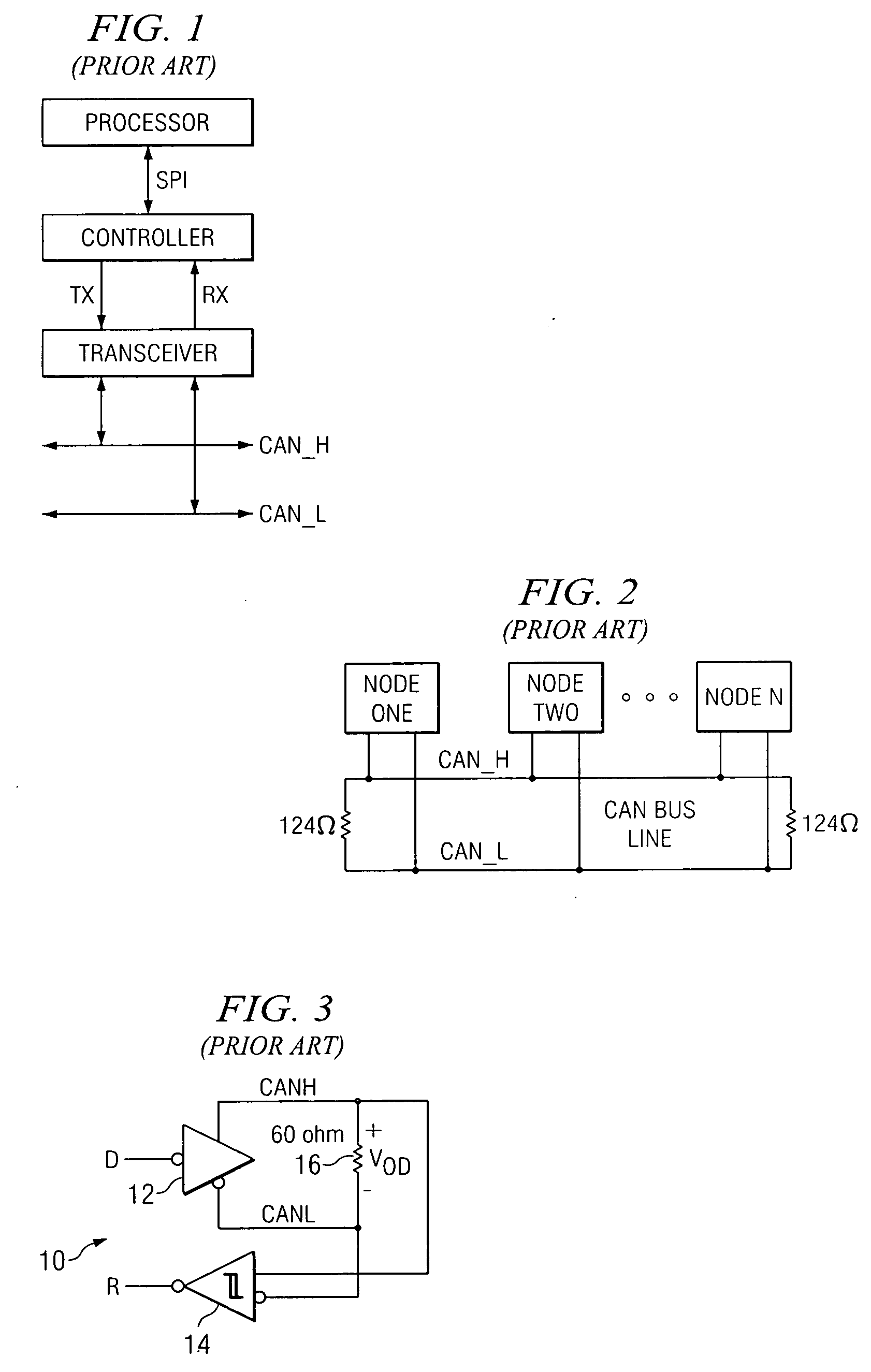 High speed controller area network receiver having improved EMI immunity