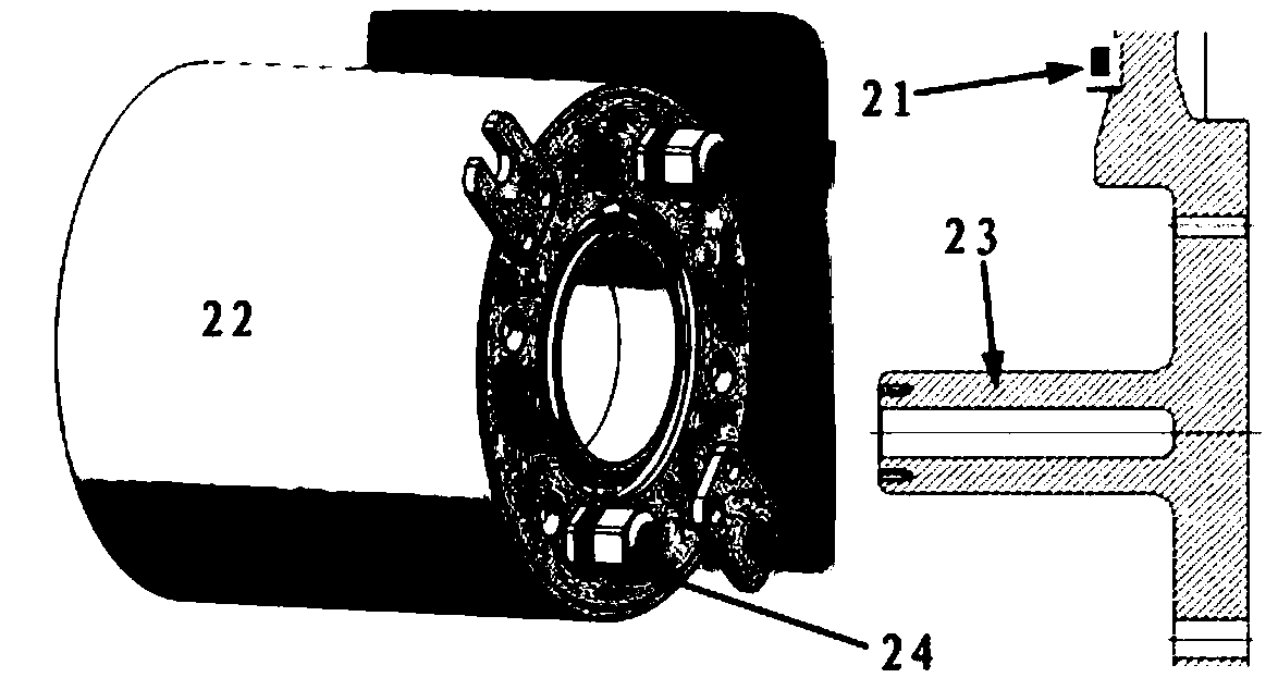 Aeroengine fan blade external object impact test platform