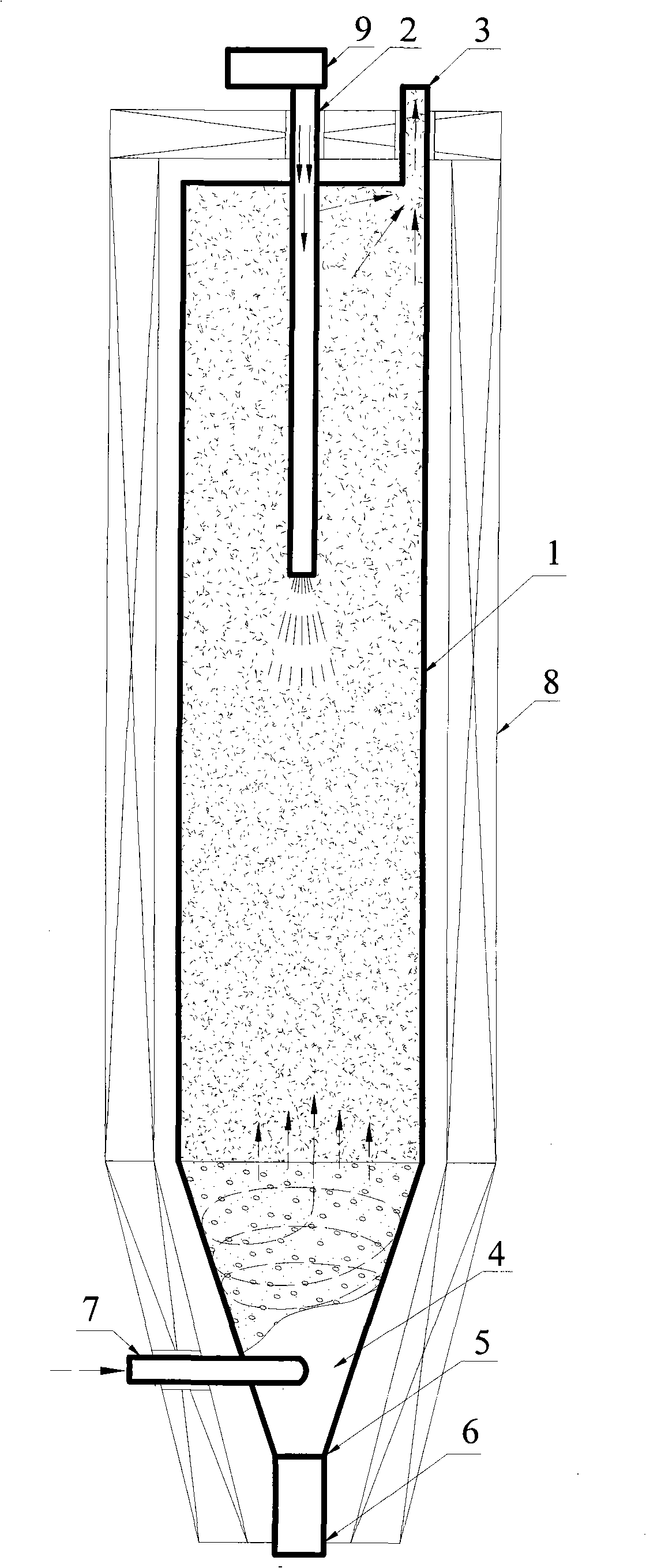 Method and apparatus for preparing high-intensity cobaltic-cobaltous oxide power