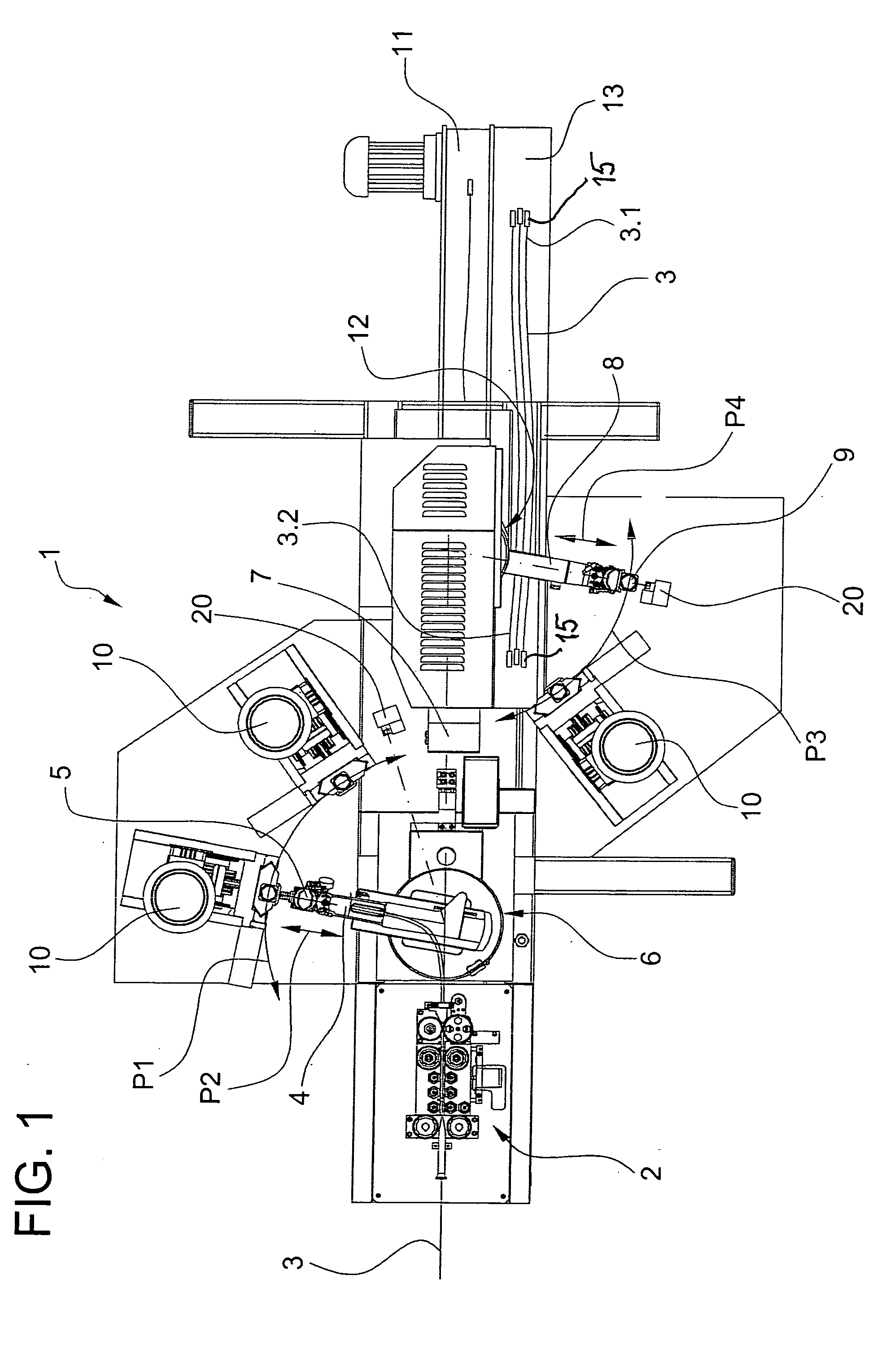 Inspection apparatus and method for wire-processing machine
