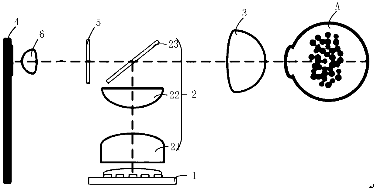 Fundus imaging device and imaging method