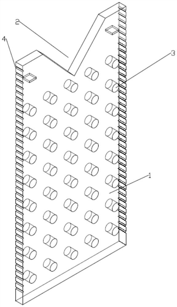 Planting plate and planting method for large-scale planting of phalaenopsis in greenhouse