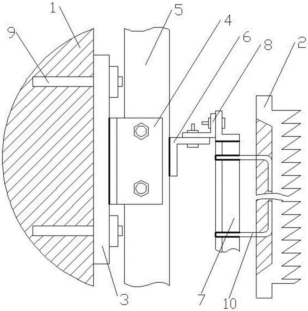 A kind of irregular façade rack type GRC curtain wall and its installation method