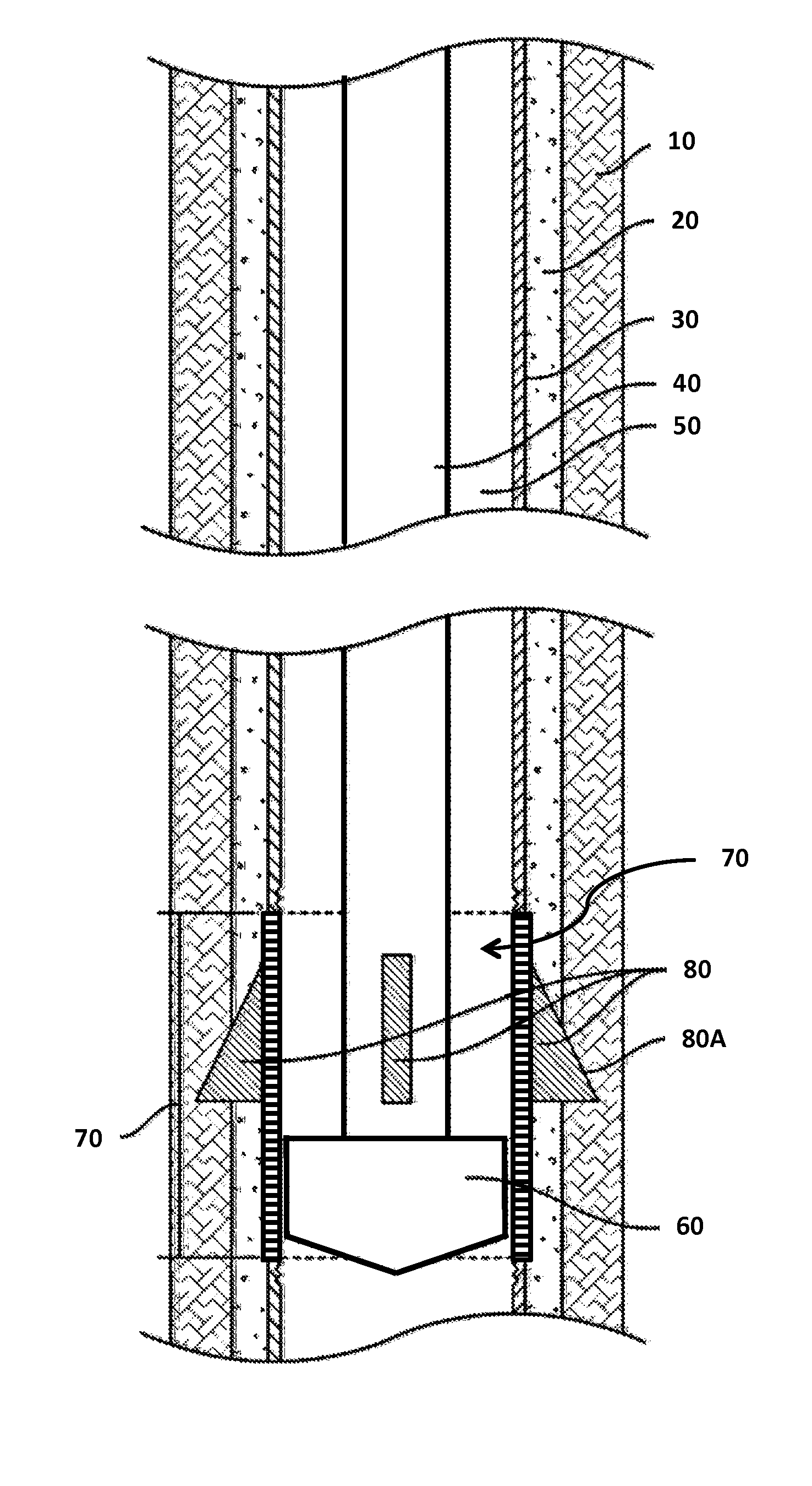 Method and apparatus for increasing load bearing capacity of a tubular string