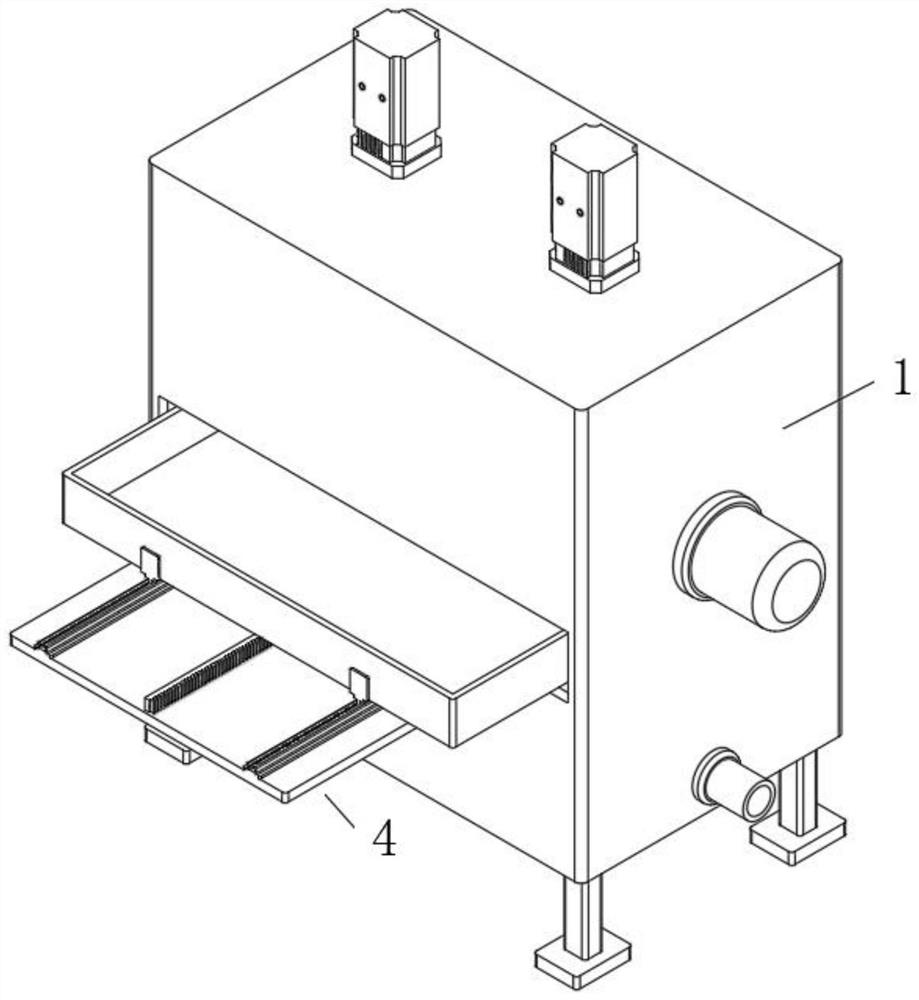 Pulping device based on blueberry fruit wine production