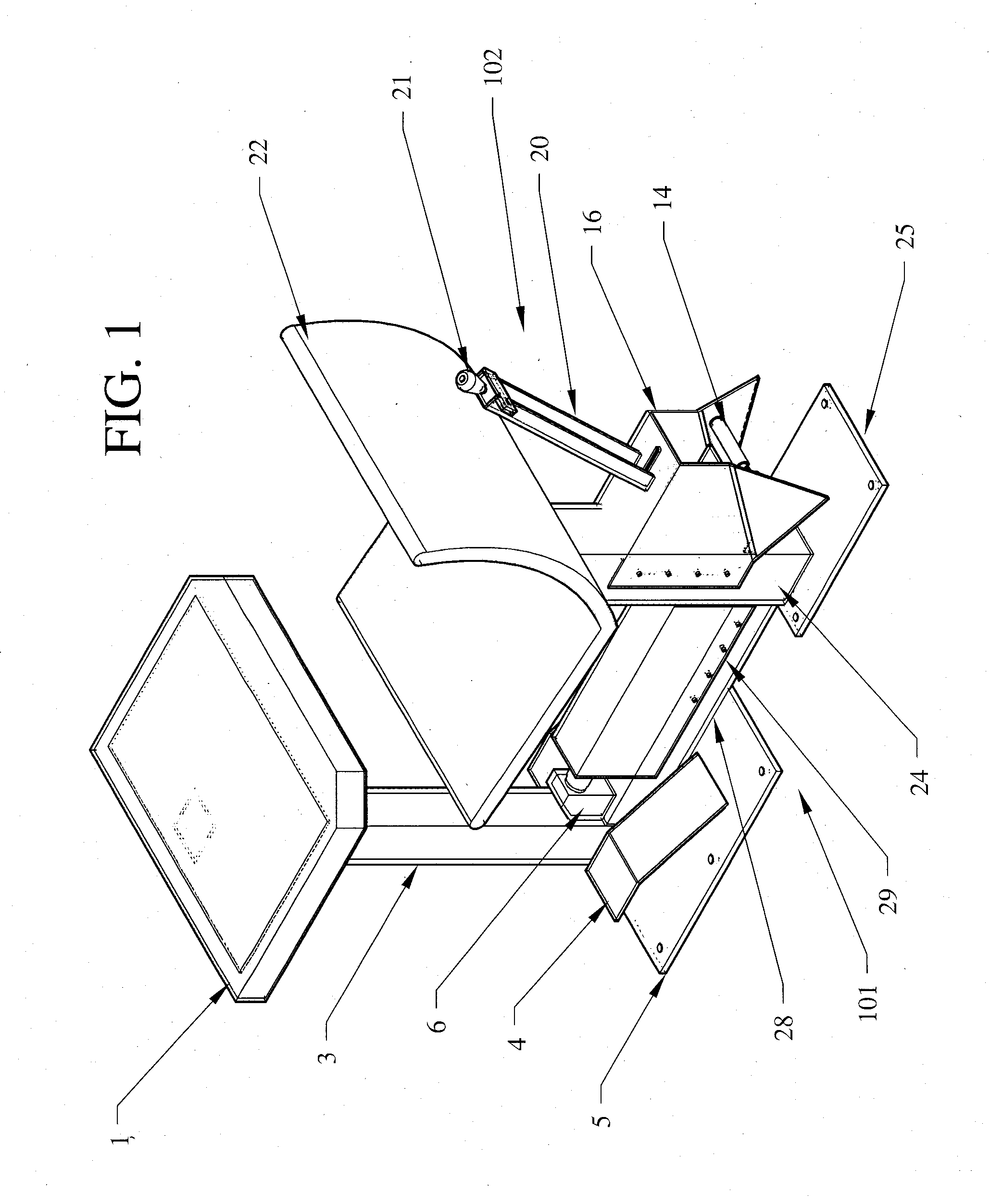 Table and seat restraint apparatus