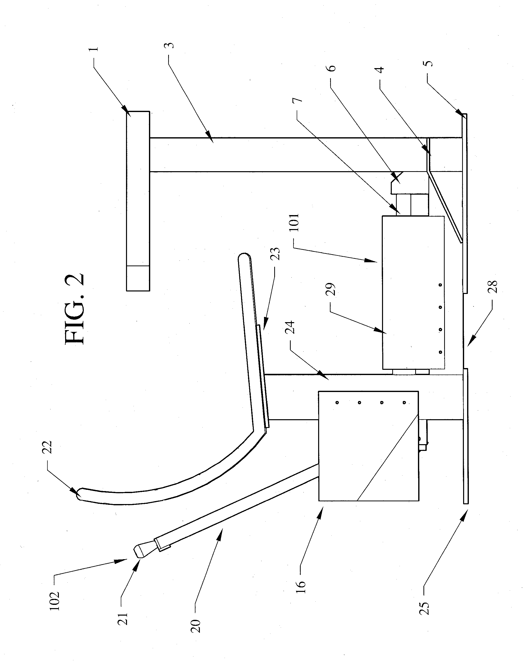 Table and seat restraint apparatus