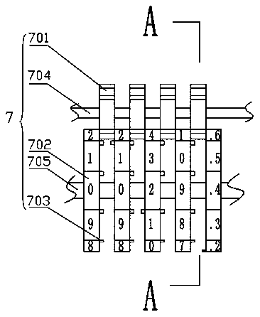 Graphometric square for building construction