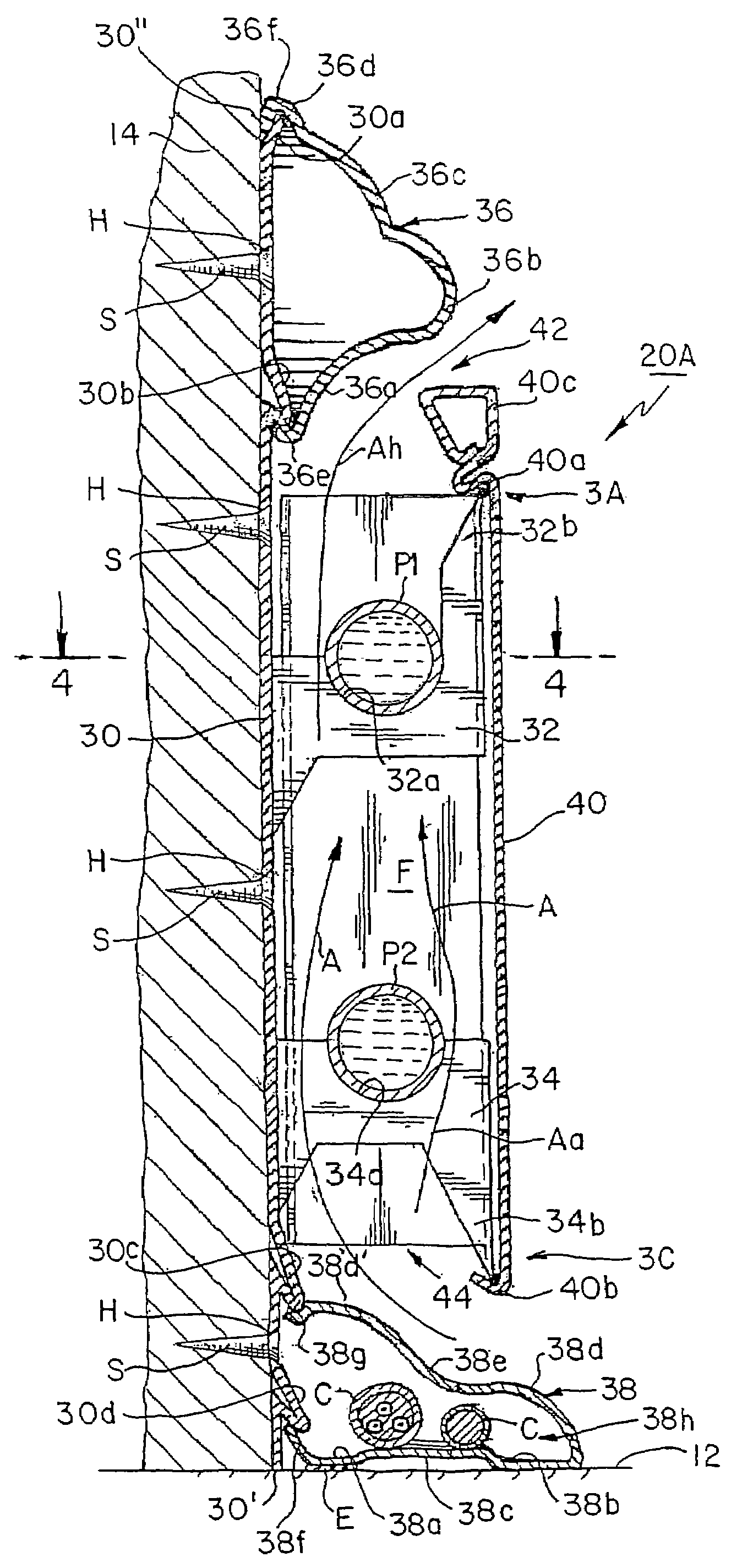 Baseboard and molding system