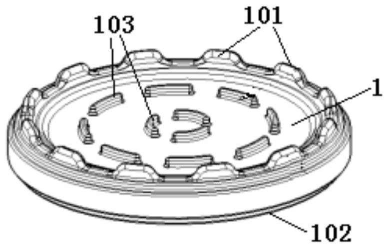 A decoupling membrane, suspension assembly and vehicle