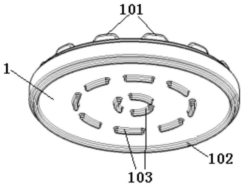 A decoupling membrane, suspension assembly and vehicle