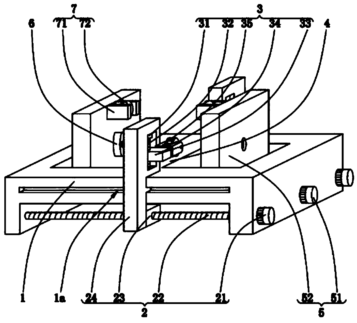 A double-spindle double-turret lathe