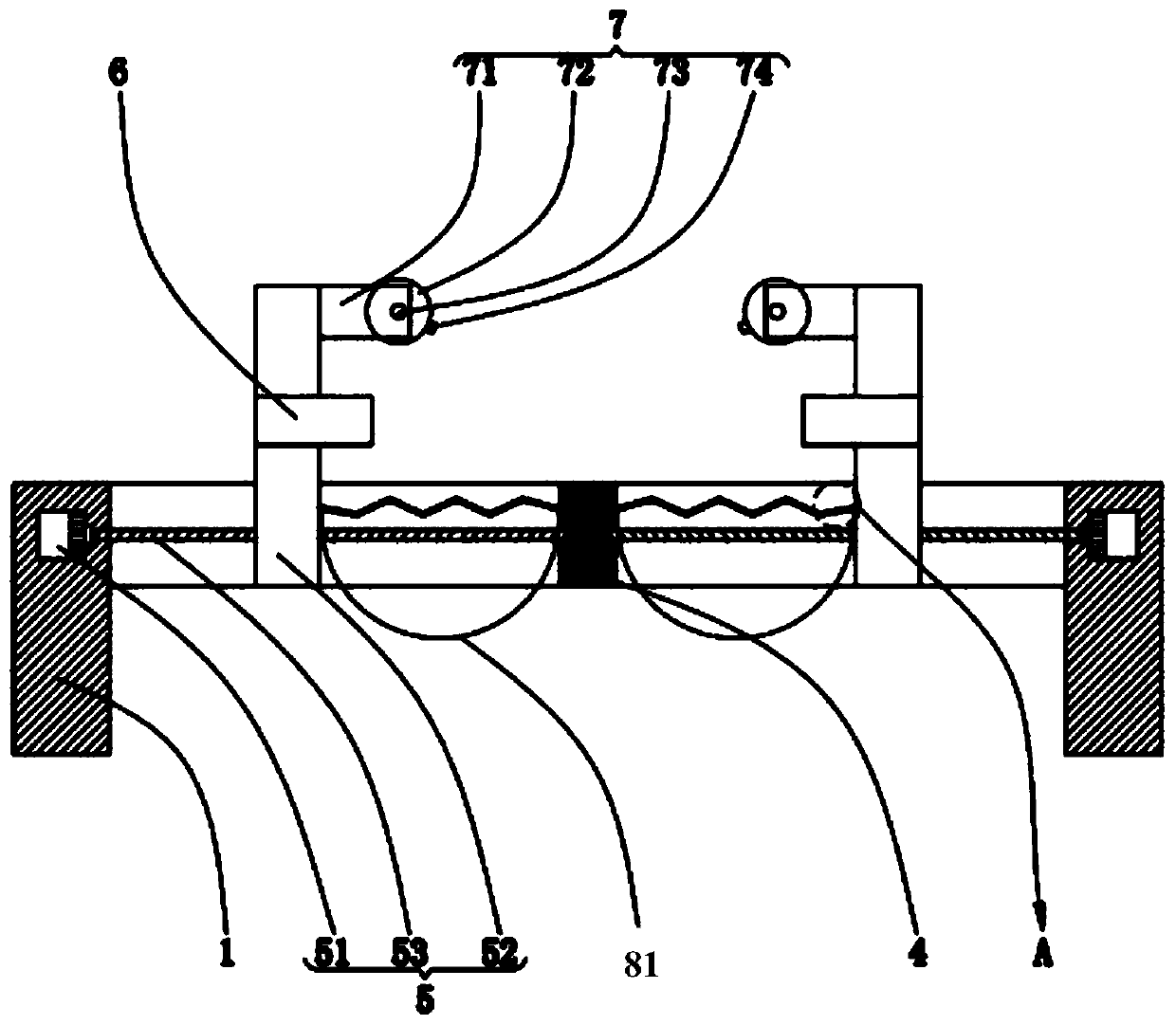 A double-spindle double-turret lathe