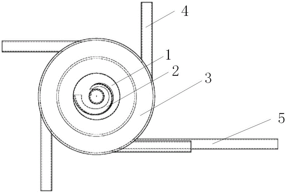 Spiral flow mineral sucking and selecting device and method for separating seawater and minerals through device