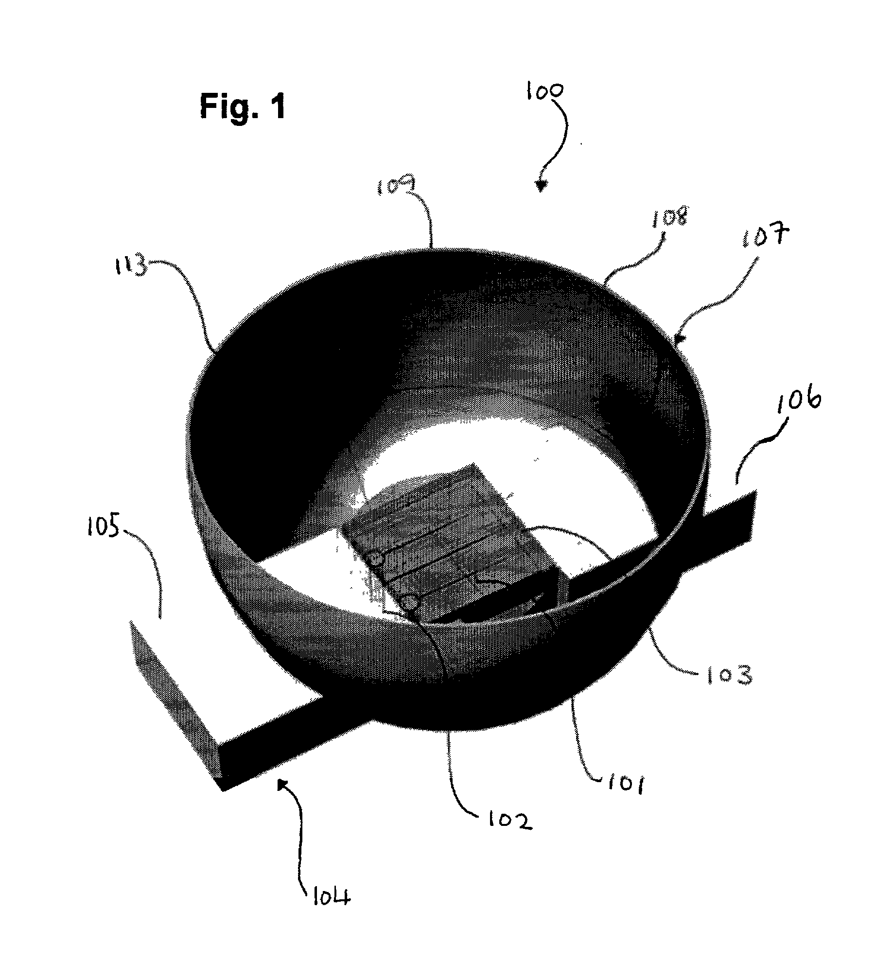 Light-emitting diode with plastic reflector cup