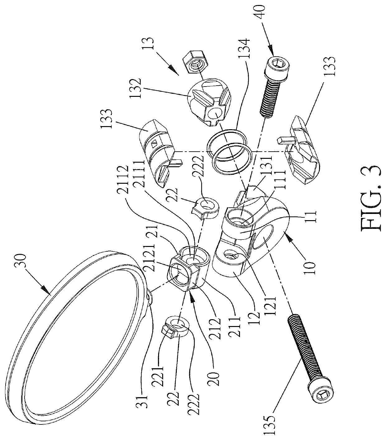 Rearview mirror structure for vehicle