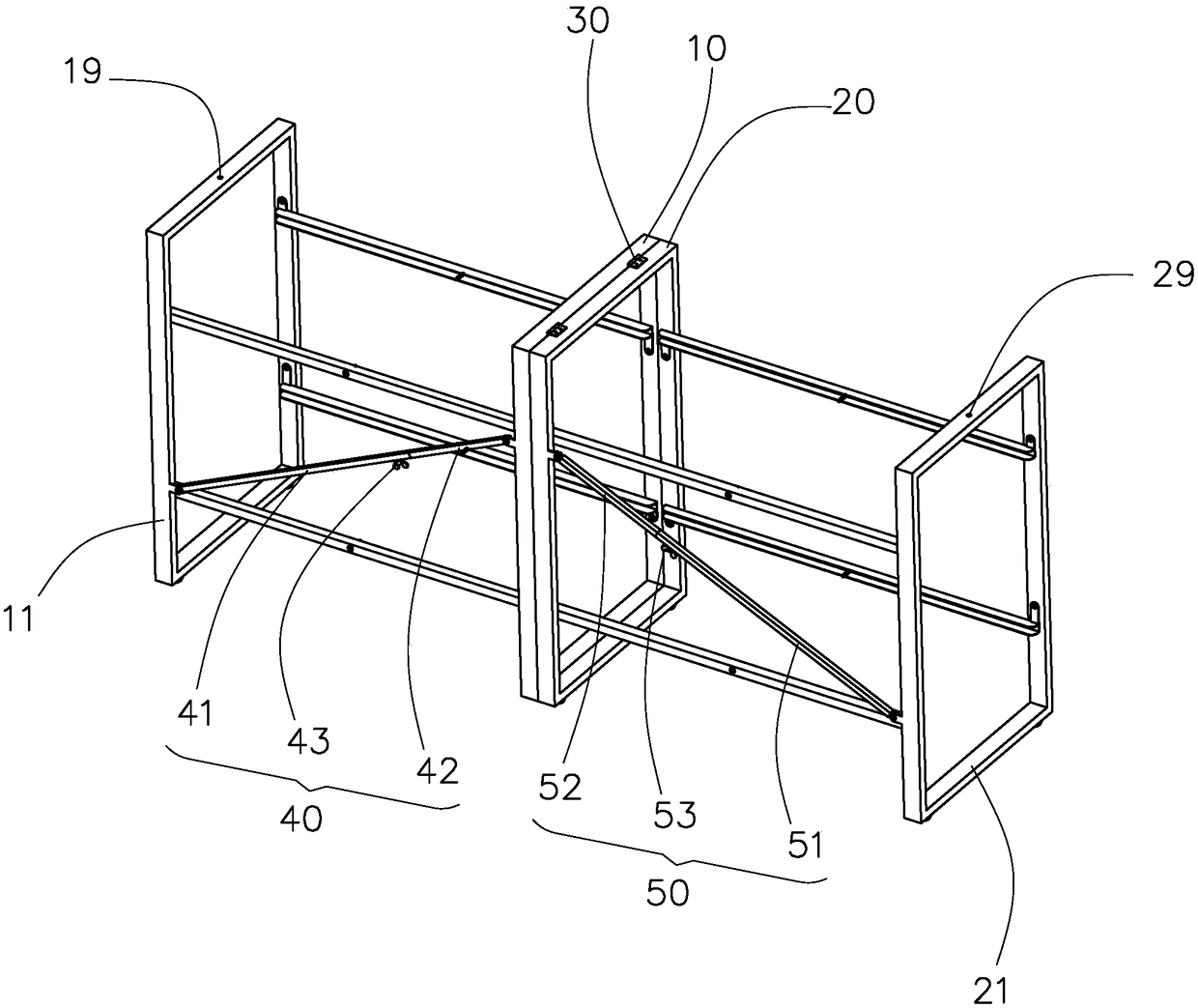 folding shelf