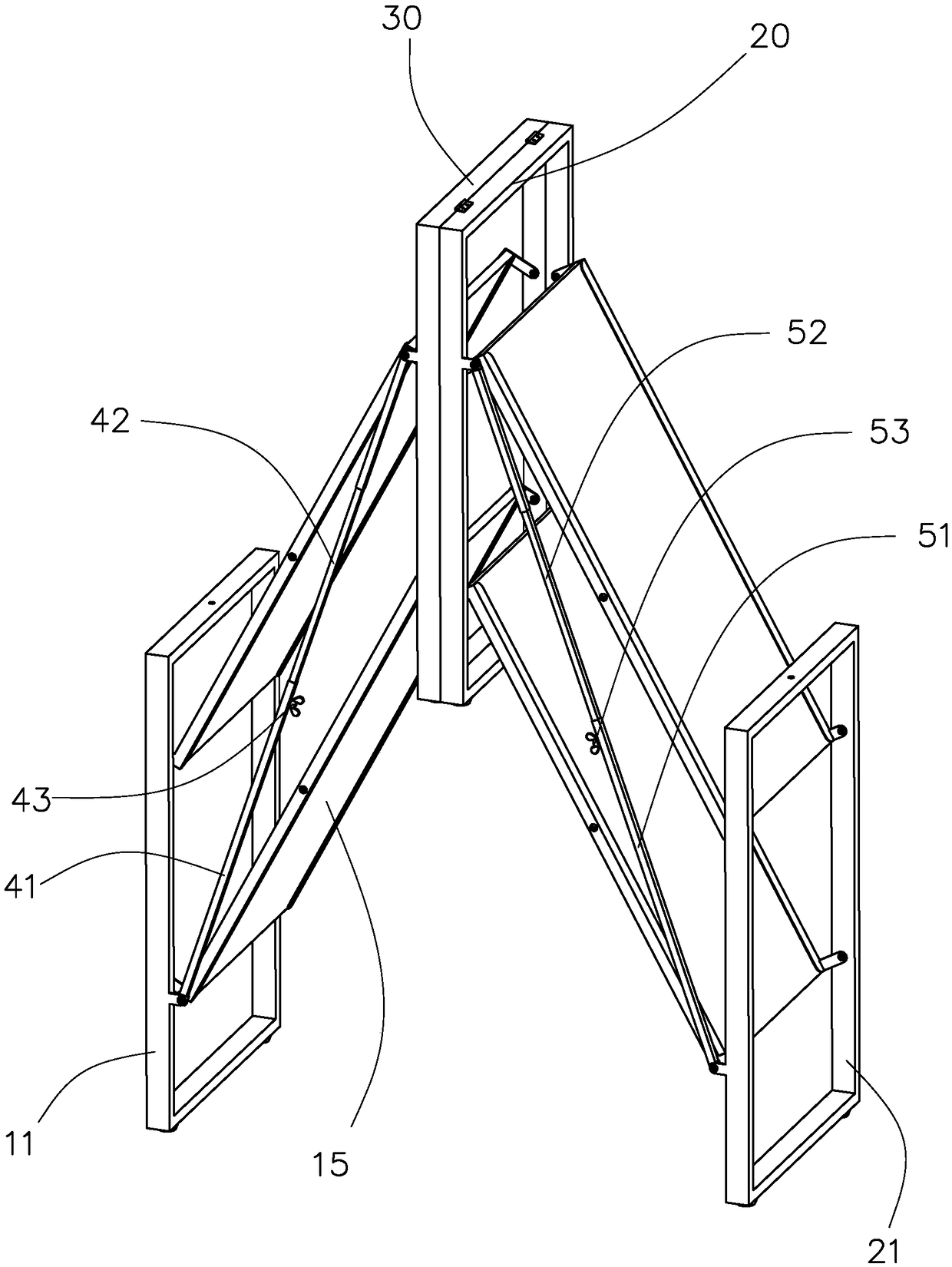 folding shelf