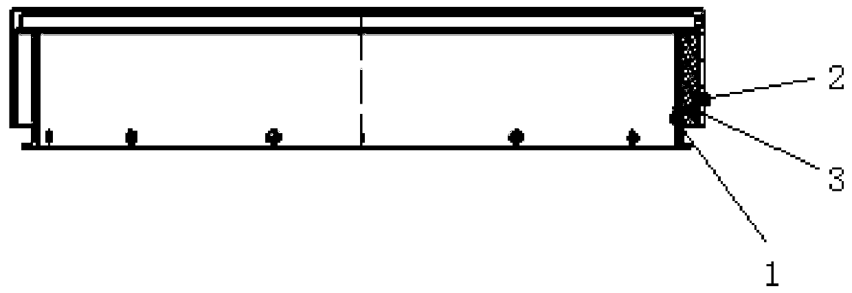 Shock absorber for large aviation optical nacelle and aviation optical nacelle