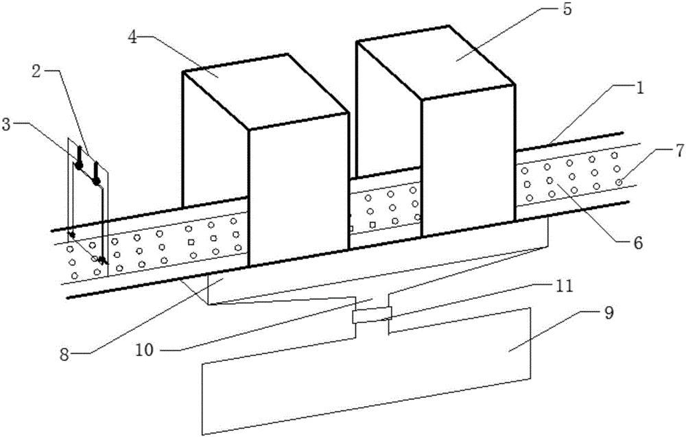 Cleaning device for glass production