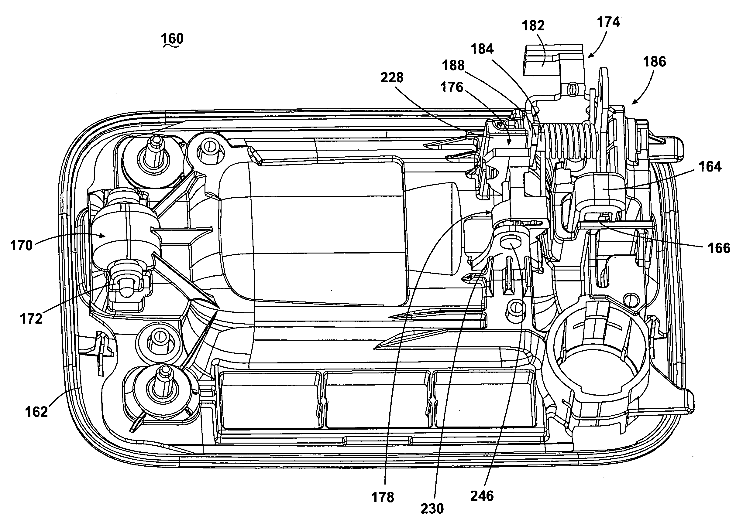 Release Handle Assembly Having Inertial Blocking Member with Blocking Member Retainer