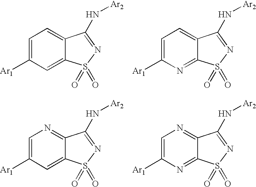 Aryl-Substituted Benzo[D]Isothiazol-3-Ylamine Analogues