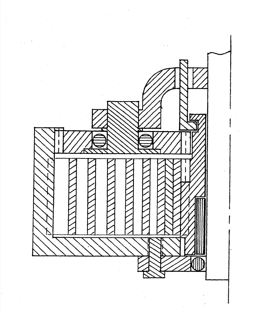 Wheel braking stored-energy machine