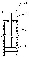 Clinical vaginal secretion sampling device