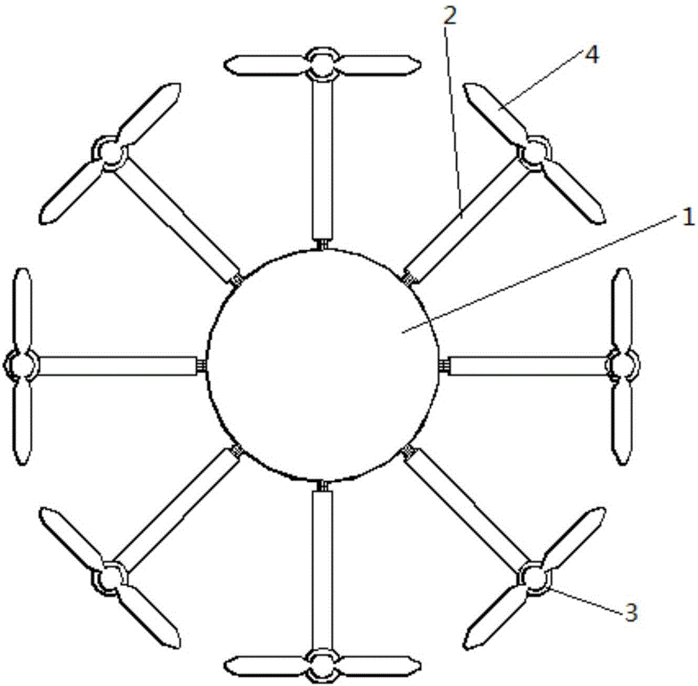 Foldable drone