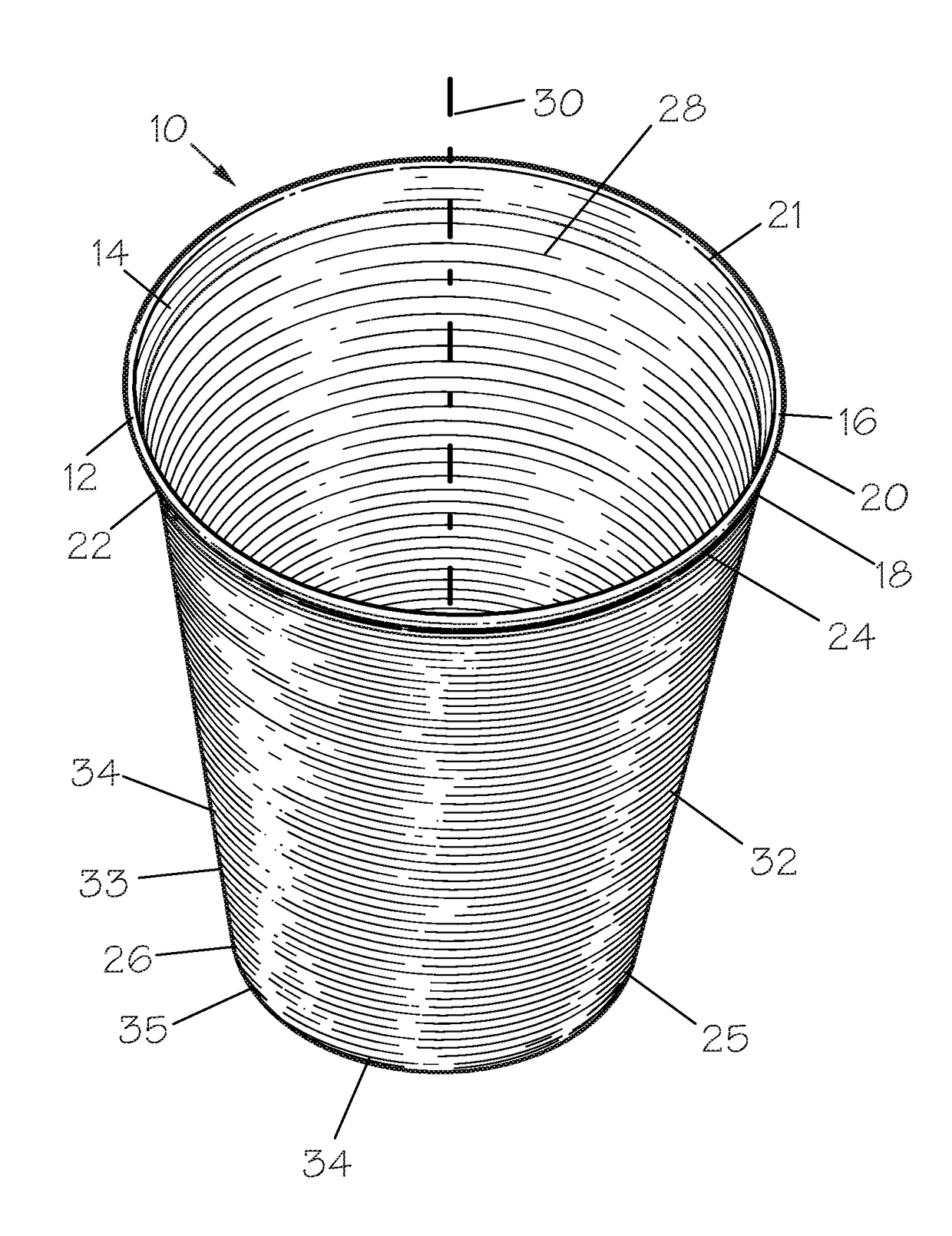 Germ-free metallic container apparatus and method of fabrication