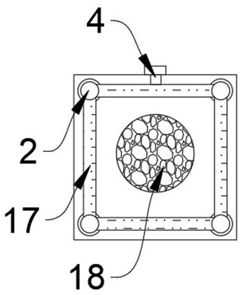 Oil cylinder with reinforced piston and cooling function