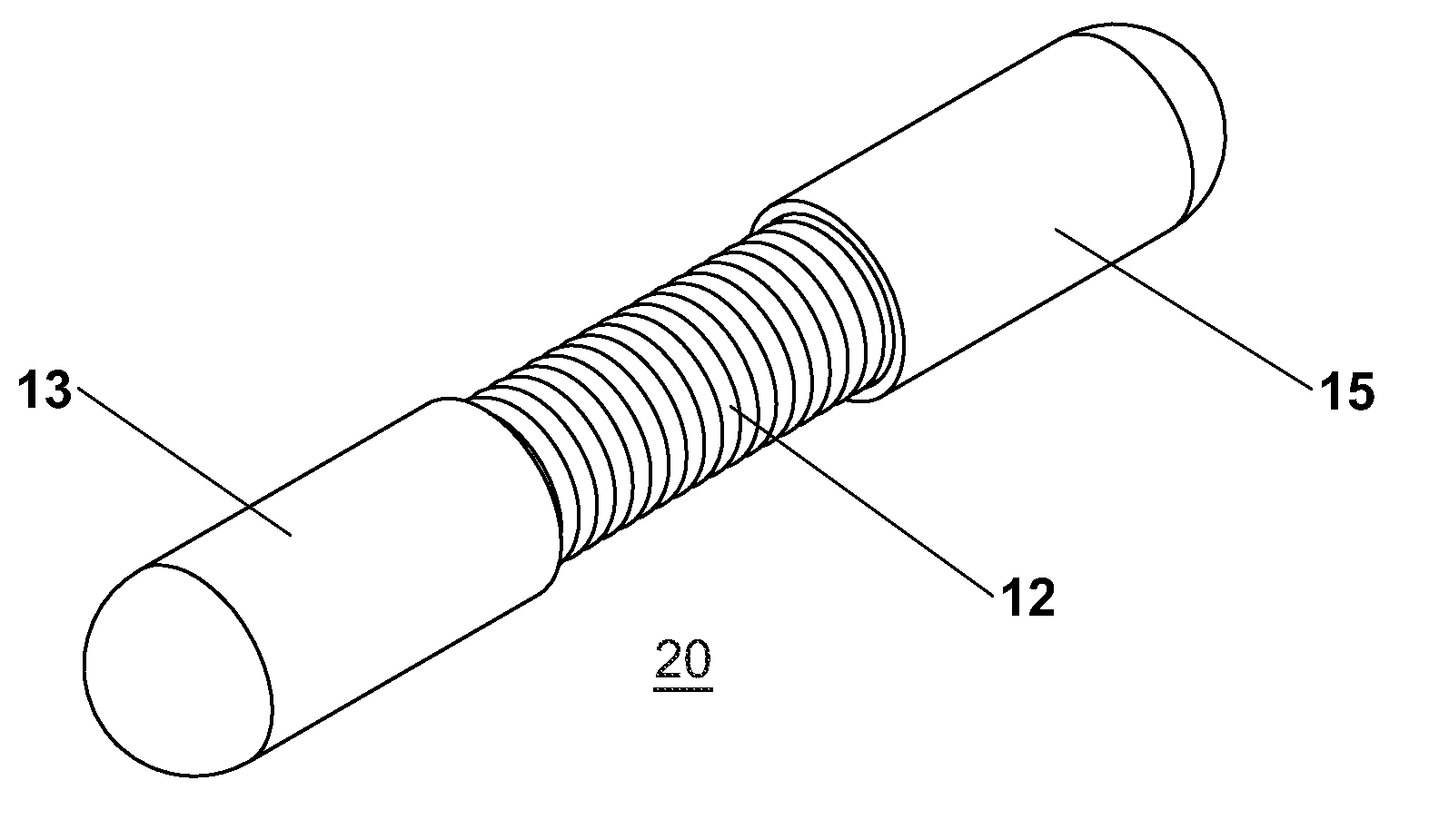 Flexible rod assembly for spinal fixation